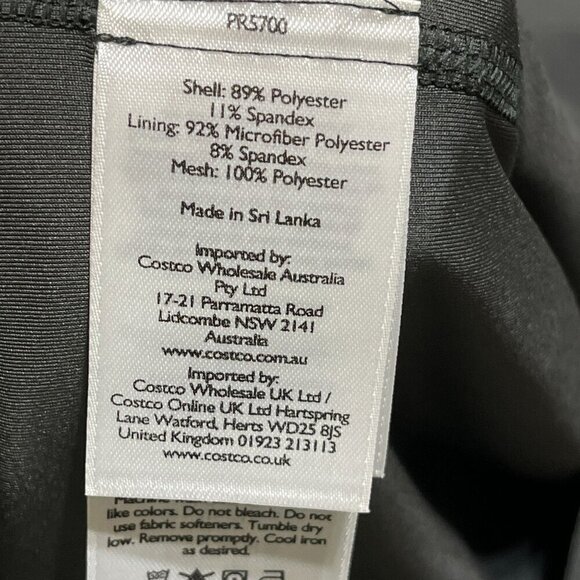 Eddie Bauer Women's Mini Skirt Dark Grey Zip Size 14 Stretch Hiking Golf - Picture 4 of 5